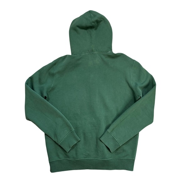 POLO RALPH LAUREN Men's Green Hoodie Full Zip Sweatshirt Size Large Preppy EUC - Picture 2 of 7